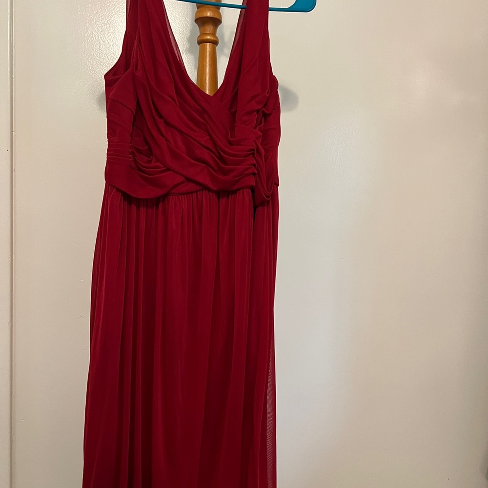 Elegant Red Evening Dress